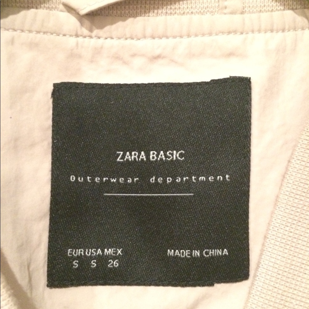 Zara Basic Light Bomber Jacket - image 4